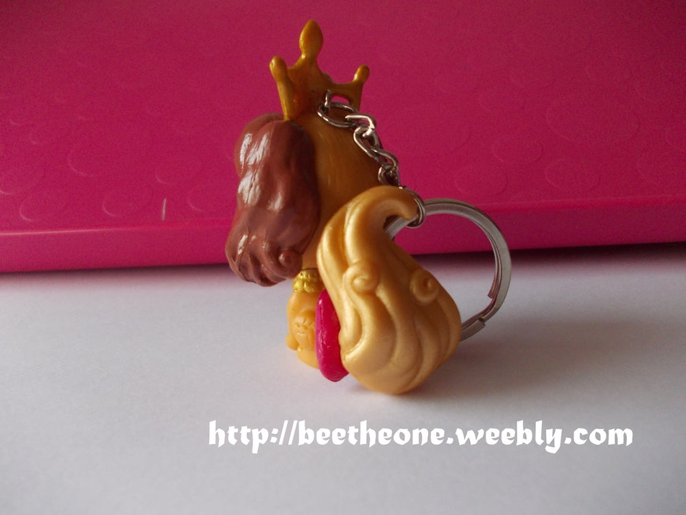 Porte-clés figurines Animaux de princesse - 5 modèles au choix