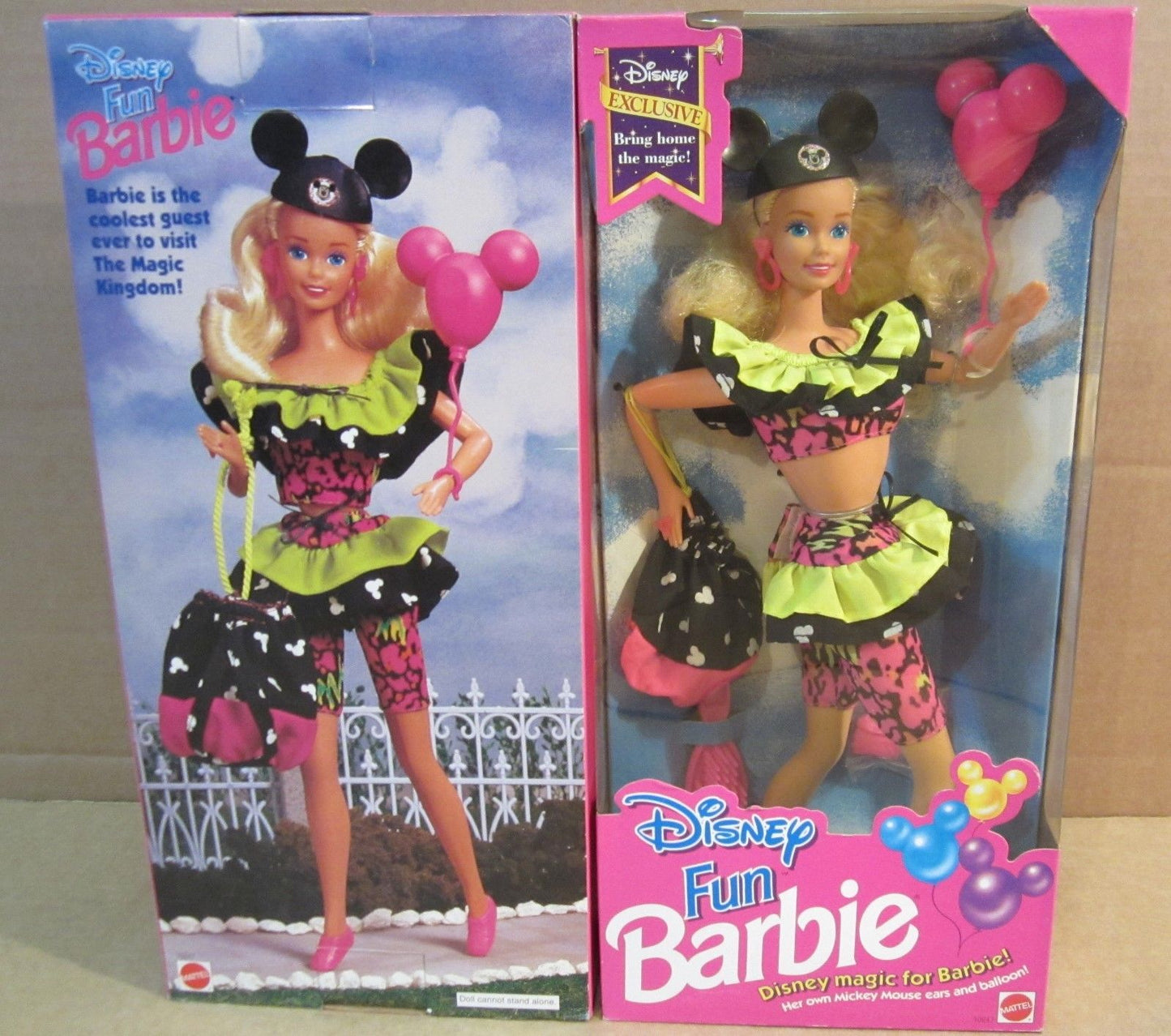 Barbie Disney Fun - Mattel 1992 - Vêtement - Accessoire - exclusivité USA
