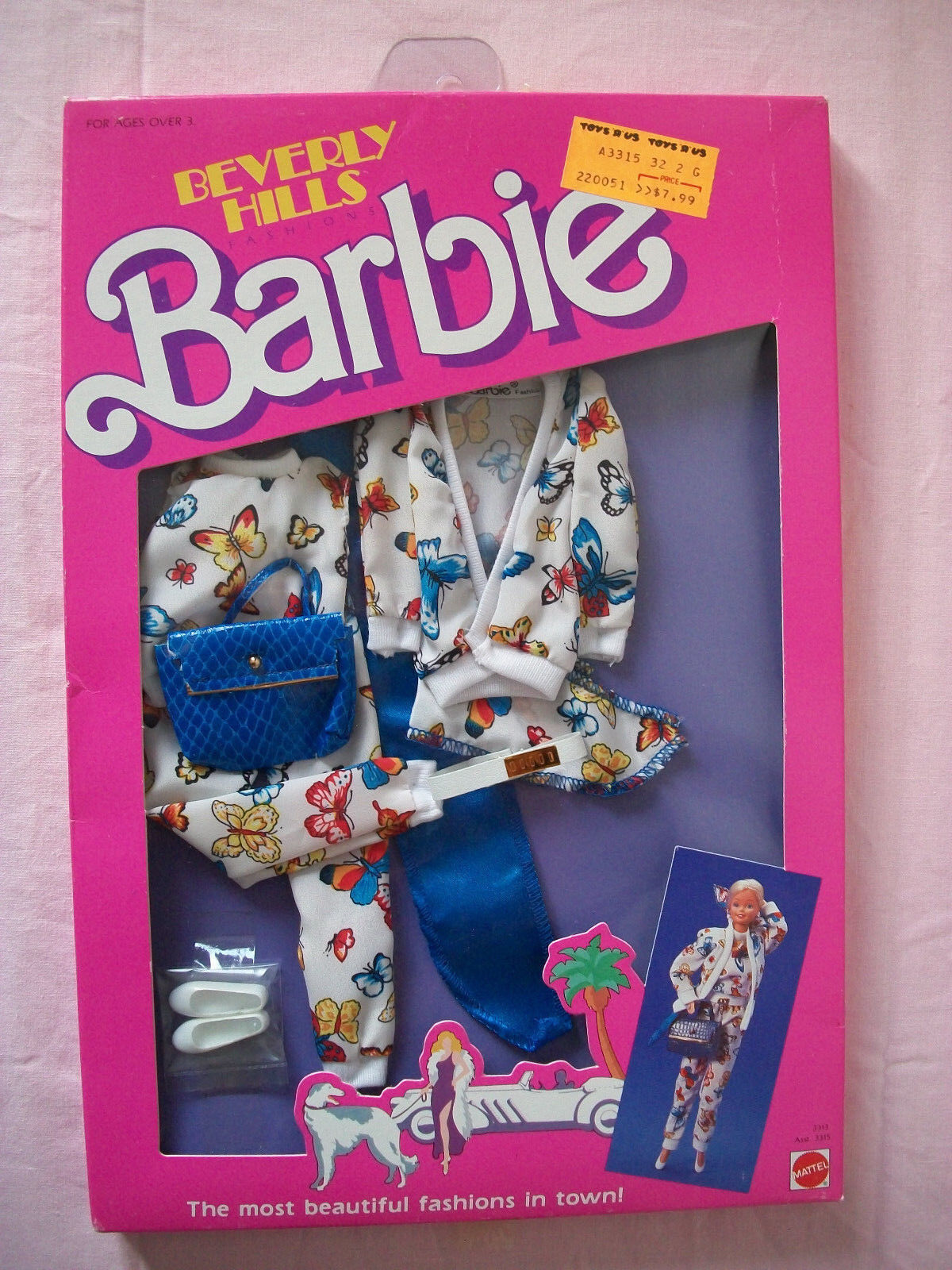 Barbie Beverly Hills Fashions #3313 - Mattel 1987 - Vêtement