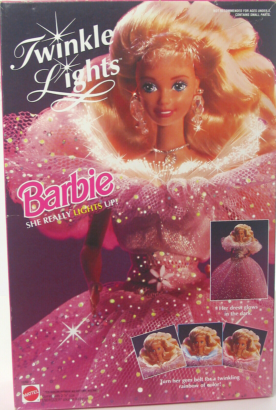 Barbie Lumières de rêve (Twinkle lights) - Mattel 1993 - Poupée lumineuse