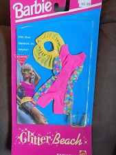 Habillage Barbie Plage Scintillante (Glitter Beach) - Mattel 1992 - Combinaison