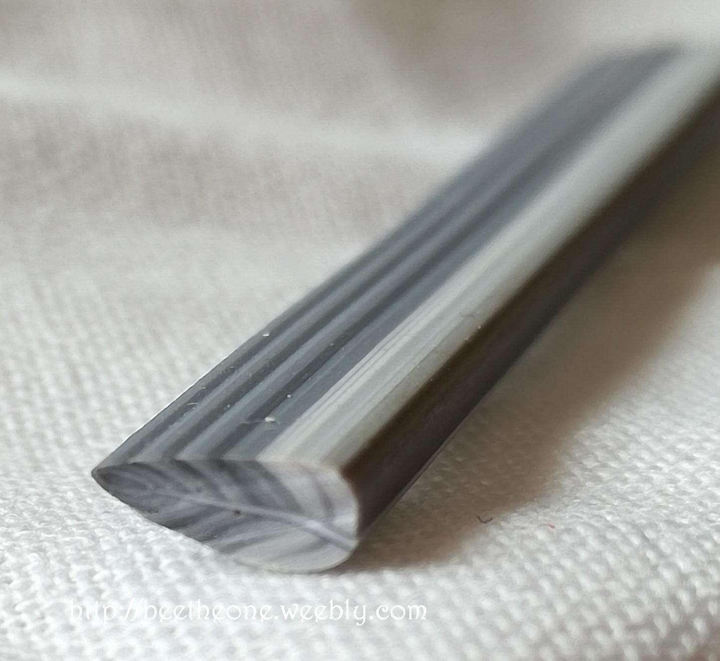 Canne Bâton Fimo Pâte Polymère - Plume longue pointue (3 coloris)
