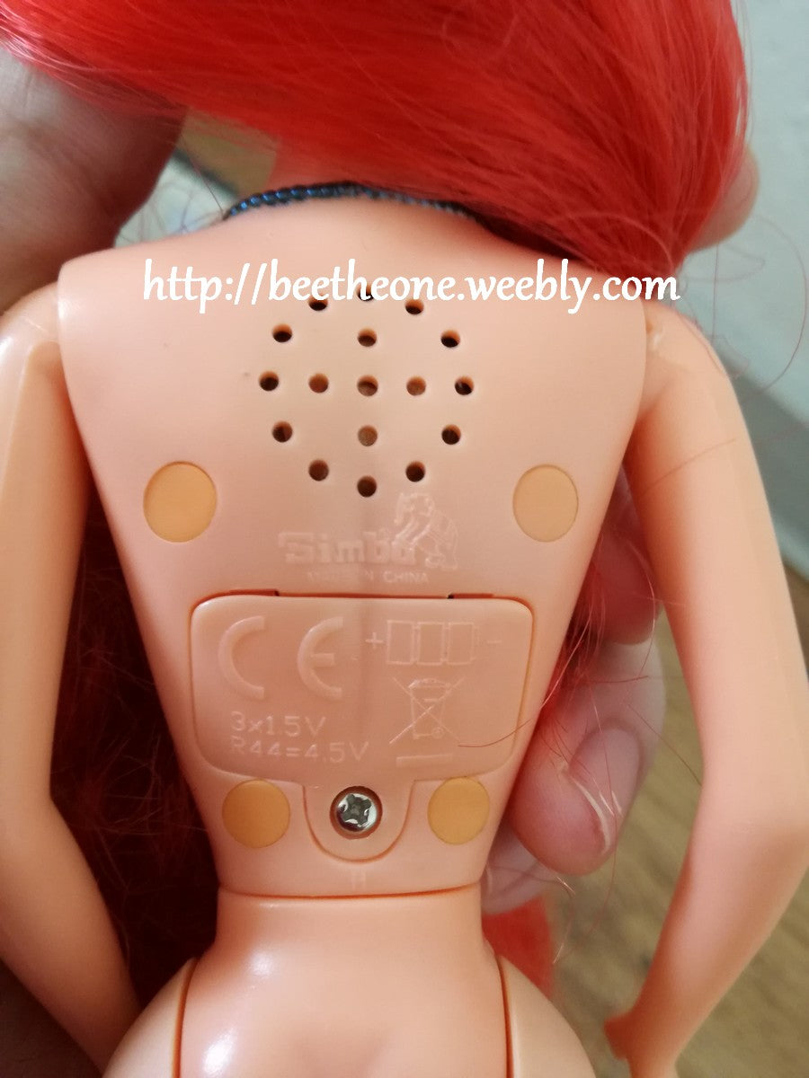 Ariel Chantante - Simba Toys 2006 - Poupée - Vêtement - Chaussures - Exclusivité Europe