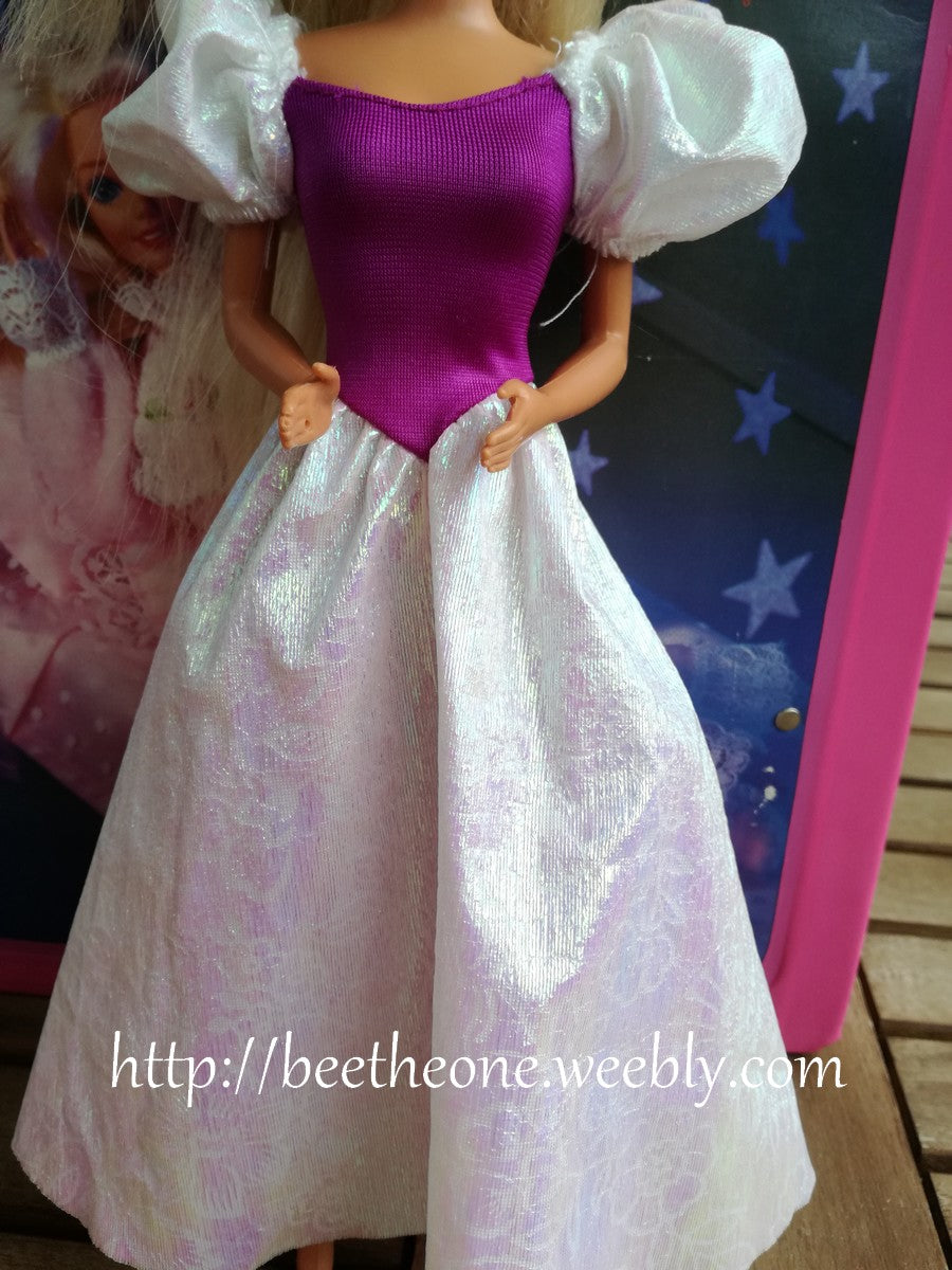 Ma 1ère Barbie Princesse - Mattel 1989 - Vêtement - Accessoire - Exclusivité USA (robe)