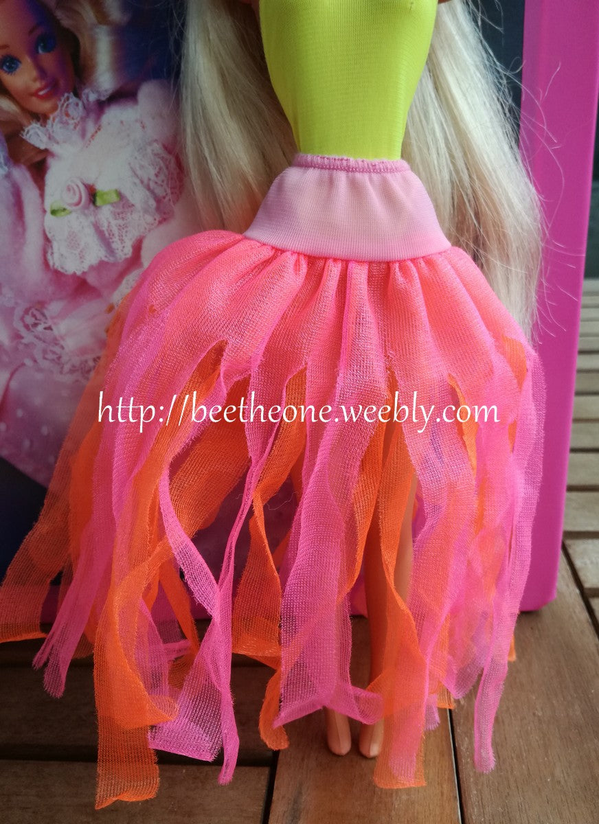 Habillage Bal Costumé (Costume Ball) Thème Oiseau/Robe de bal - Mattel 1990 - Vêtements