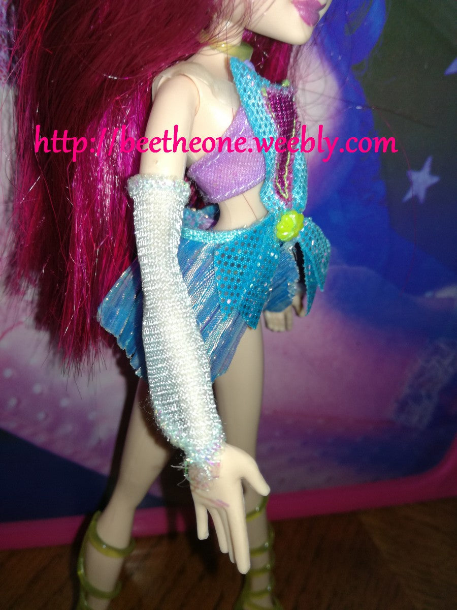 Tecna Glam Magic - Mattel 2007 - Poupée - Vêtement - Chaussures - Bijou - Accessoires