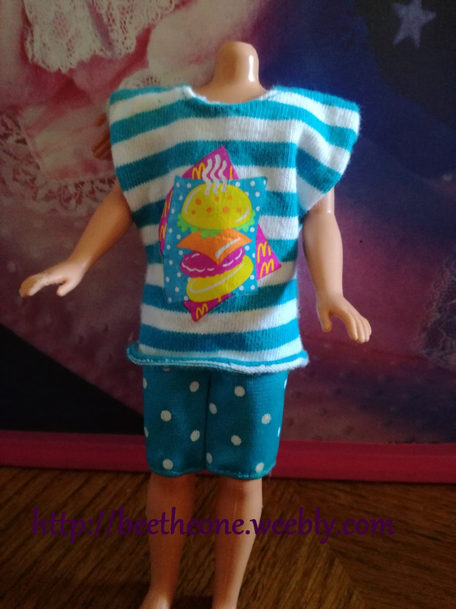 Janet Happy Meal - Mattel 1993 - Vêtements