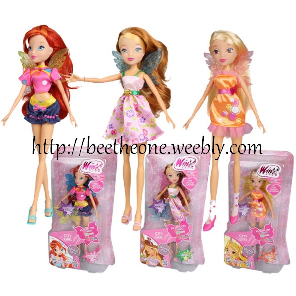 Poupée Winx Club Stella City Girl - Witty Toys - 2016 - Exclusivité Chine