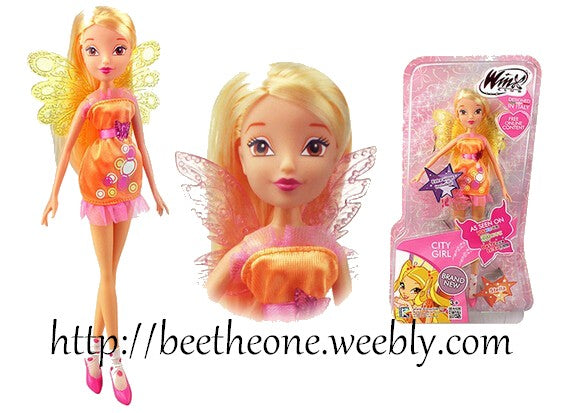 Poupée Winx Club Stella City Girl - Witty Toys - 2016 - Exclusivité Chine