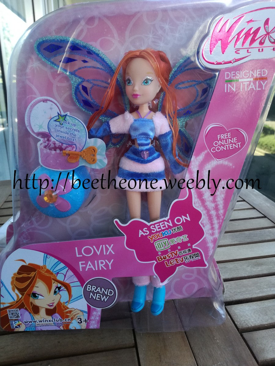 Poupée Winx Club Bloom Lovix Fairy - Witty Toys - 2016 - Exclusivité Chine