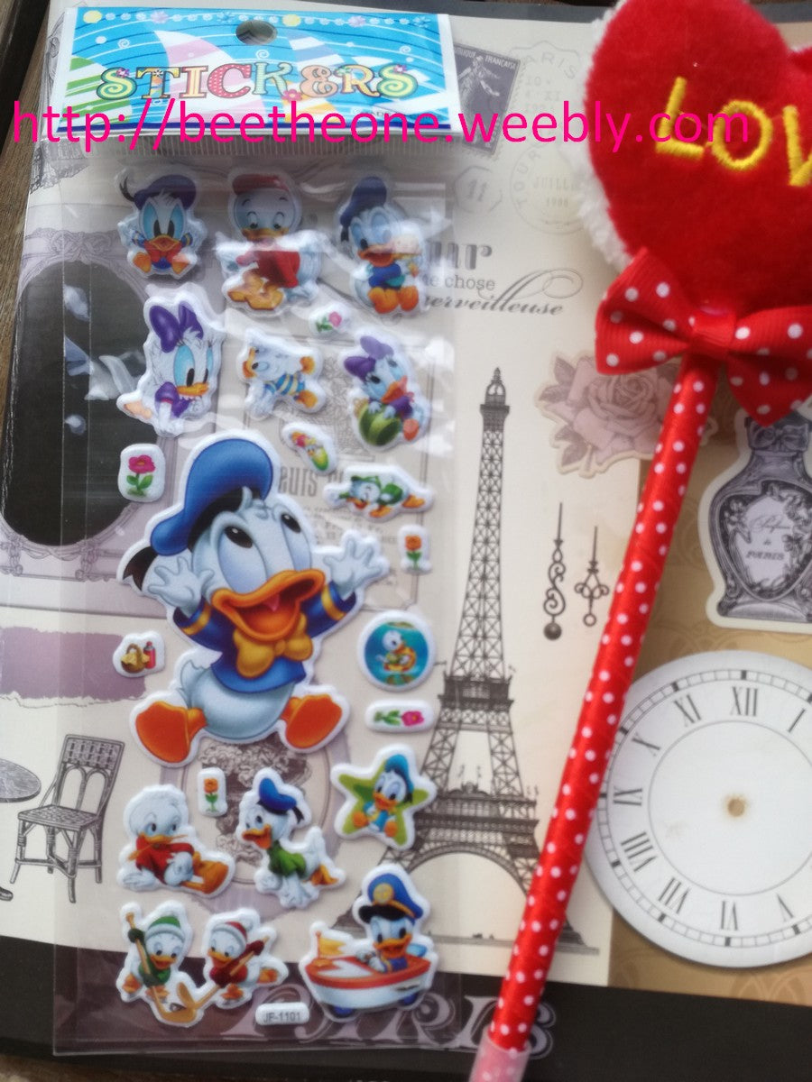 Planche de stickers Baby Mickey - 5 modèles