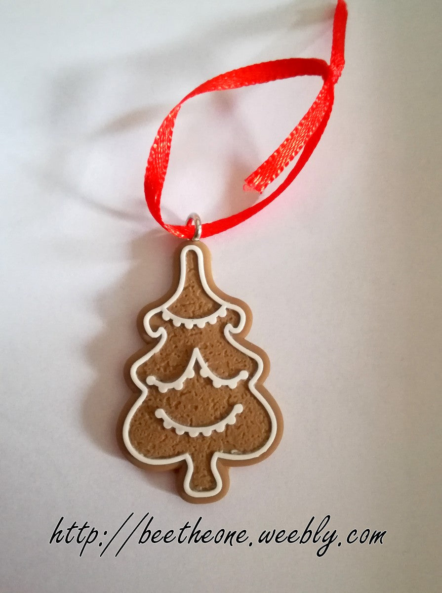 Décoration Ornement pour Sapin de Noël "Pain d'épice" - 11 modèles différents