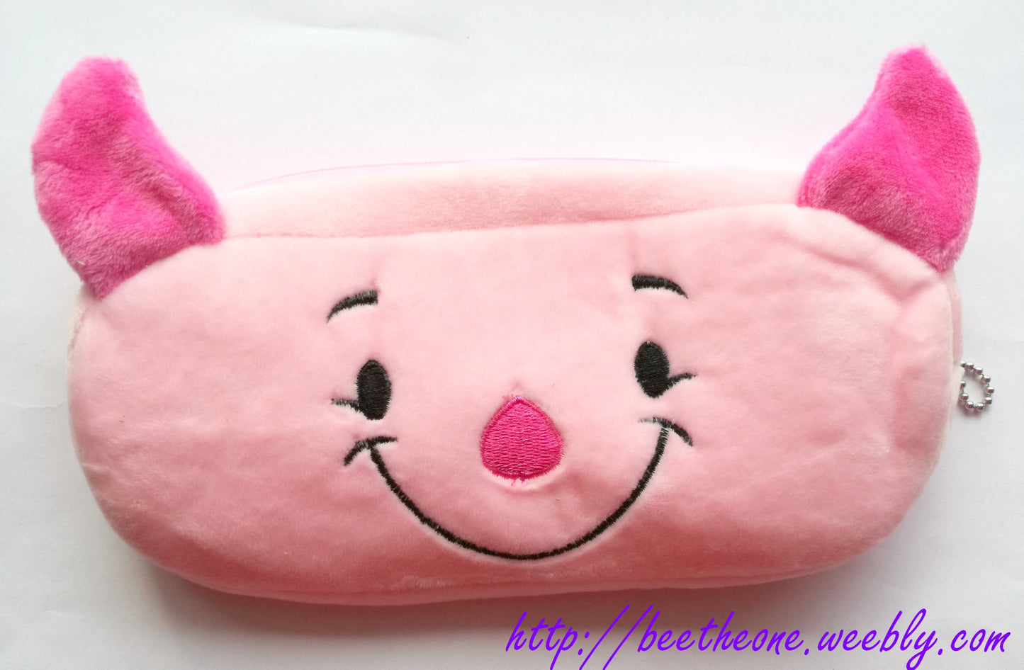 Trousse kawaii Cochonnet ou Bourriquet en peluche