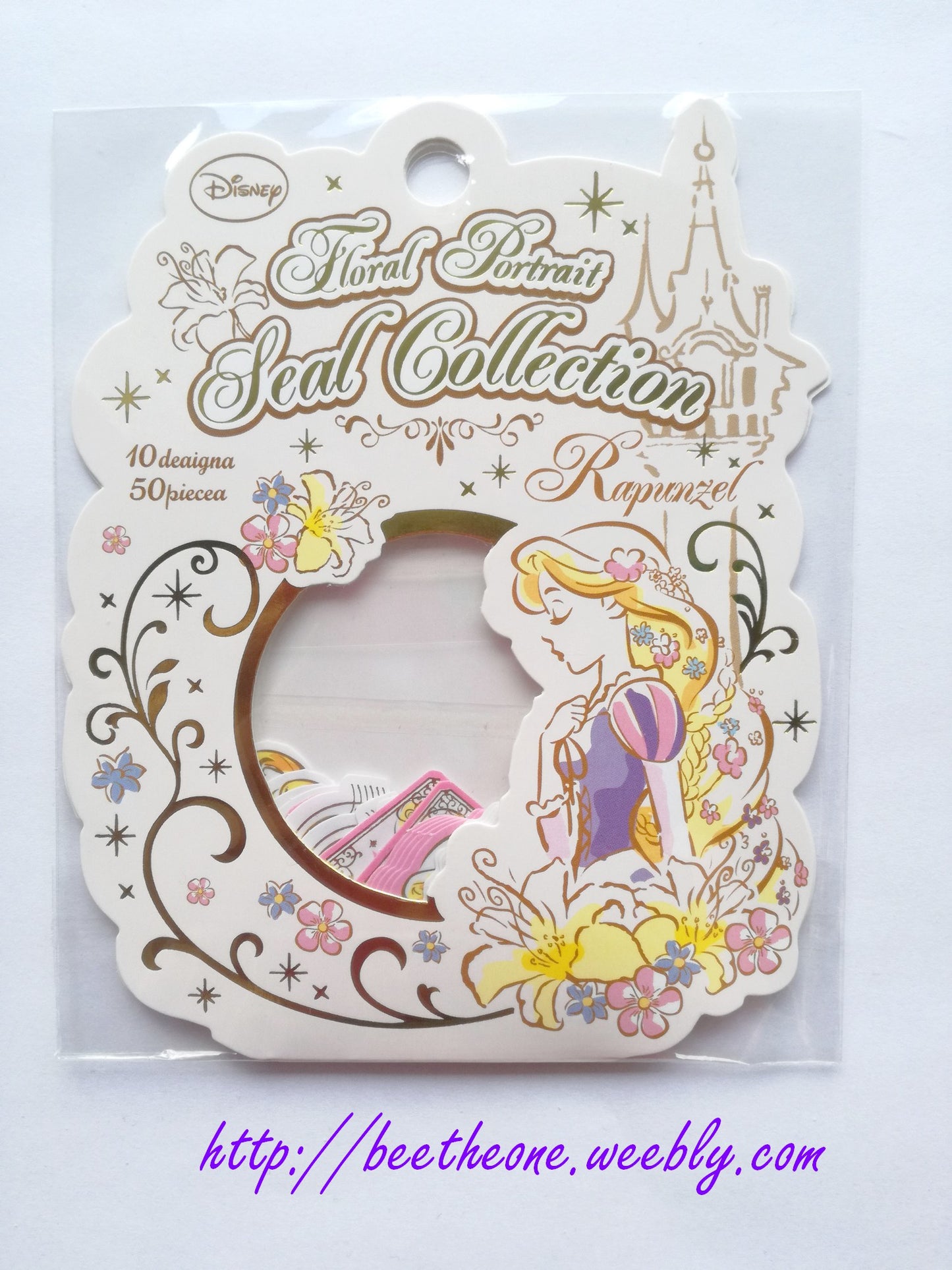 Pochette de Stickers EXCLUSIVE - Collection Floral Portrait - 2 modèles