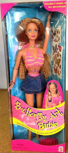 Barbie Butterfly Art - Mattel 1998 - Haut de maillot