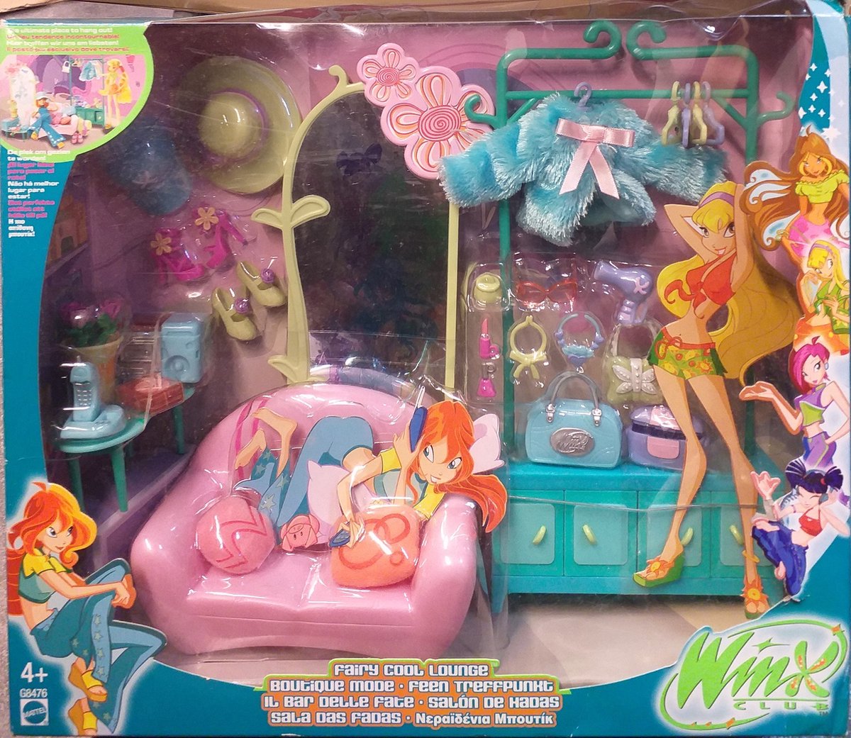 Winx Fairy Lounge (Boutique Mode) - Mattel 2004 - Vêtement