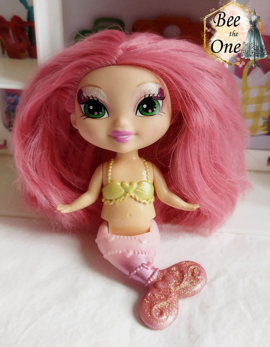 Barbie Mermaidia Merfairies - Sirène fée rose - Mattel 2006 - Poupée