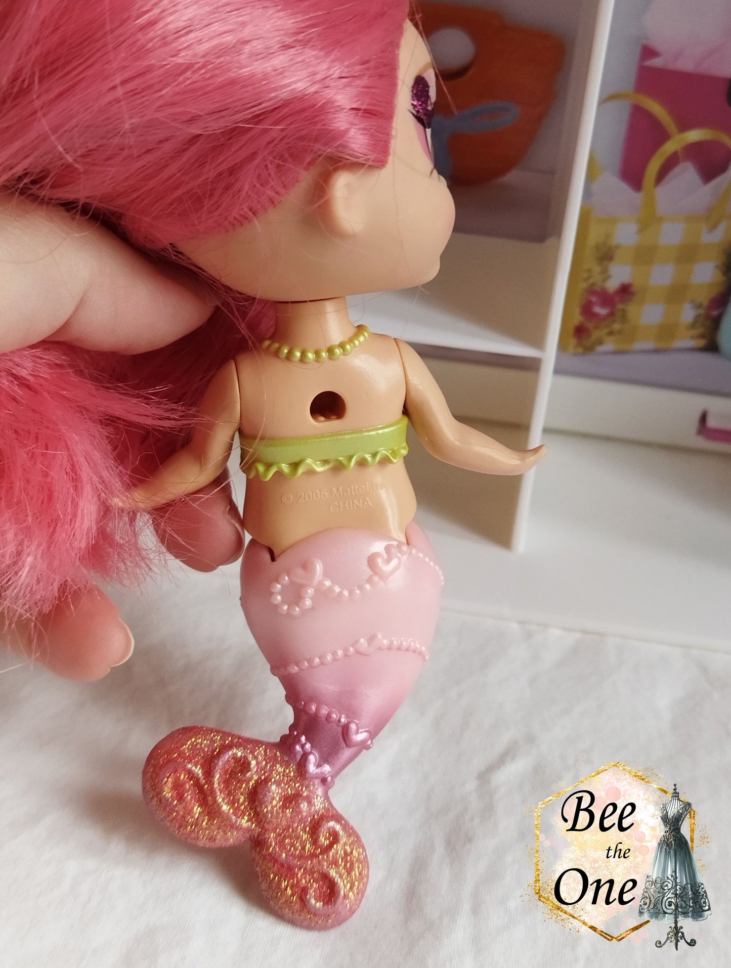 Barbie Mermaidia Merfairies - Sirène fée rose - Mattel 2006 - Poupée