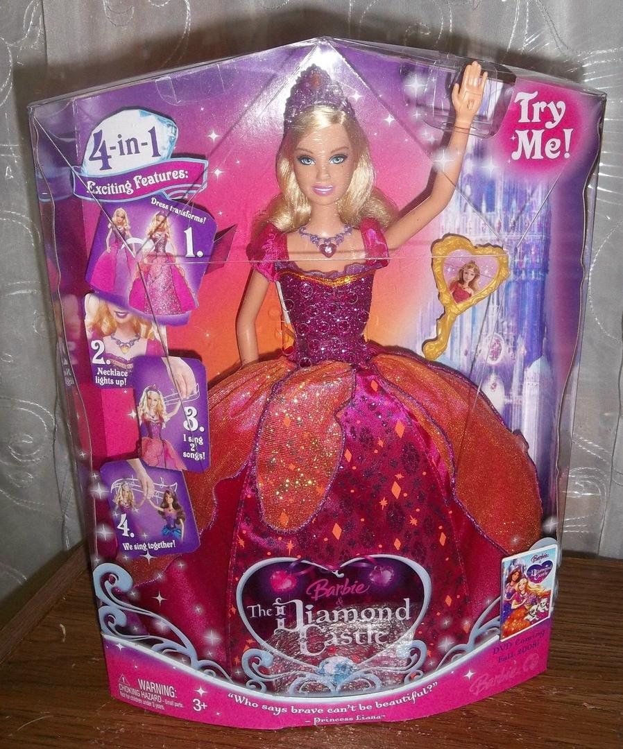 Barbie et le Palais de Diamant (Diamond Castle) - Princesse Liana 4-en-1 - Mattel 2008 - Accessoire