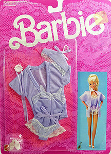 Barbie Fancy Frills Lingerie #3180 - Exclusivité Europe - Mattel 1986 - Vêtement