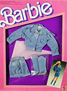 Barbie The Jeans look Fashions #4329 - Mattel 1987 - Vêtement