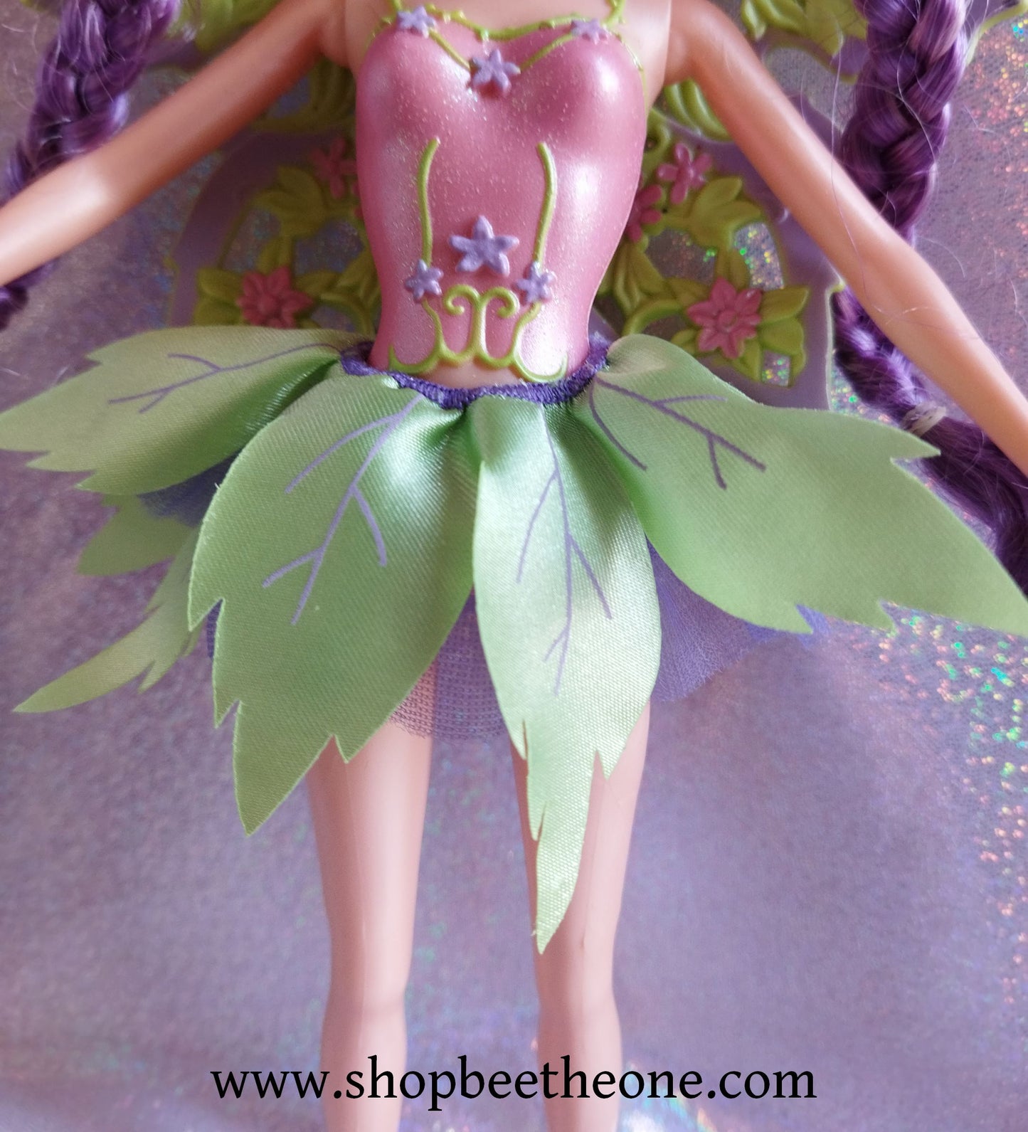 Barbie Fairytopia Magie de l'Arc-en-ciel Fée Printemps Glee - Mattel 2007 - Poupée - vêtement