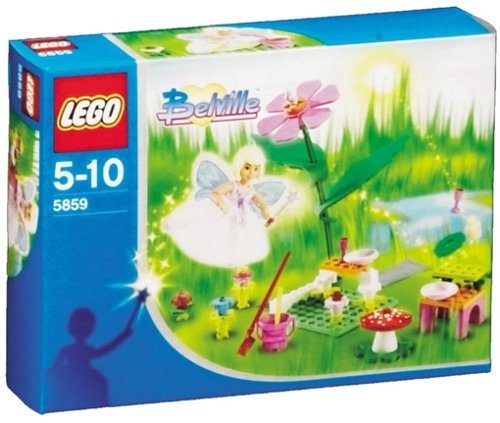La Fée du jardin (n°5859) (Little garden fairy) - Lego Belville 2003 - Lot de 4 accessoires