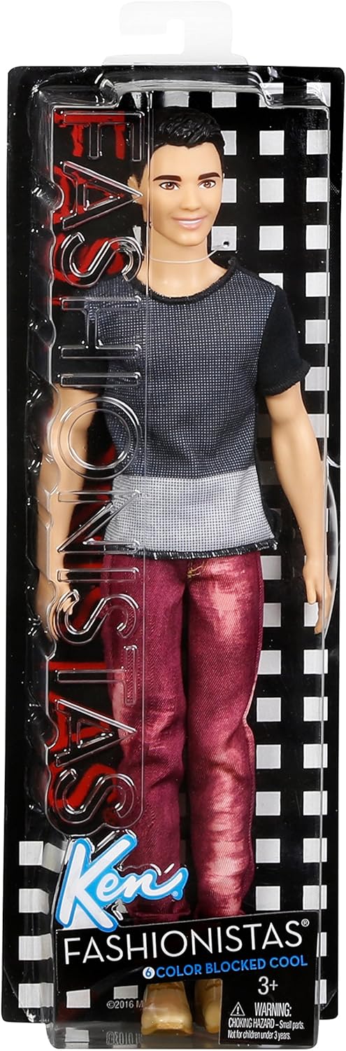 Ken Fashionistas n°6 "Color Blocked Cool" - Mattel 2016 - Vêtement