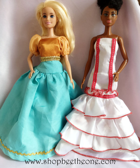 Barbie Les Robes de mes Voyages - Venezuela et Cuba - RBA 2013/2014 - Vêtements