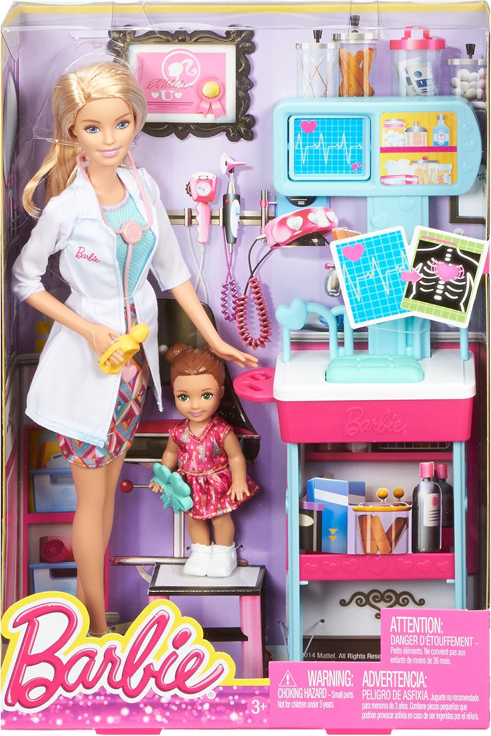 Barbie Career Doctor (Docteur) - Mattel 2015 - Vêtement