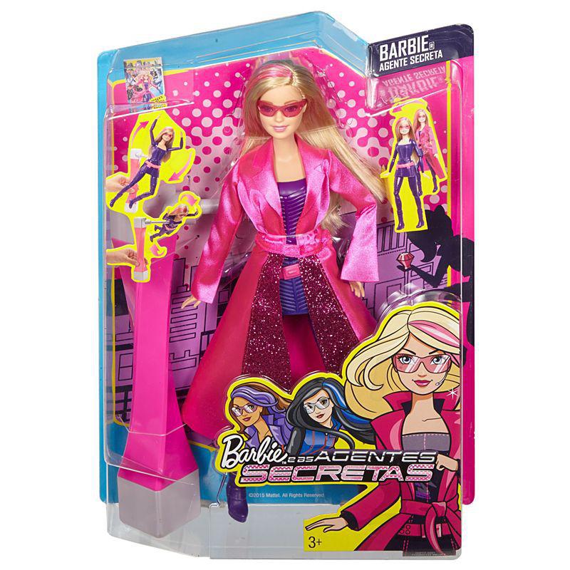 Barbie Agents Secrets (Spy Squad) - Agente Secrète (Secret Agent) - Mattel 2016 - Poupée figurine