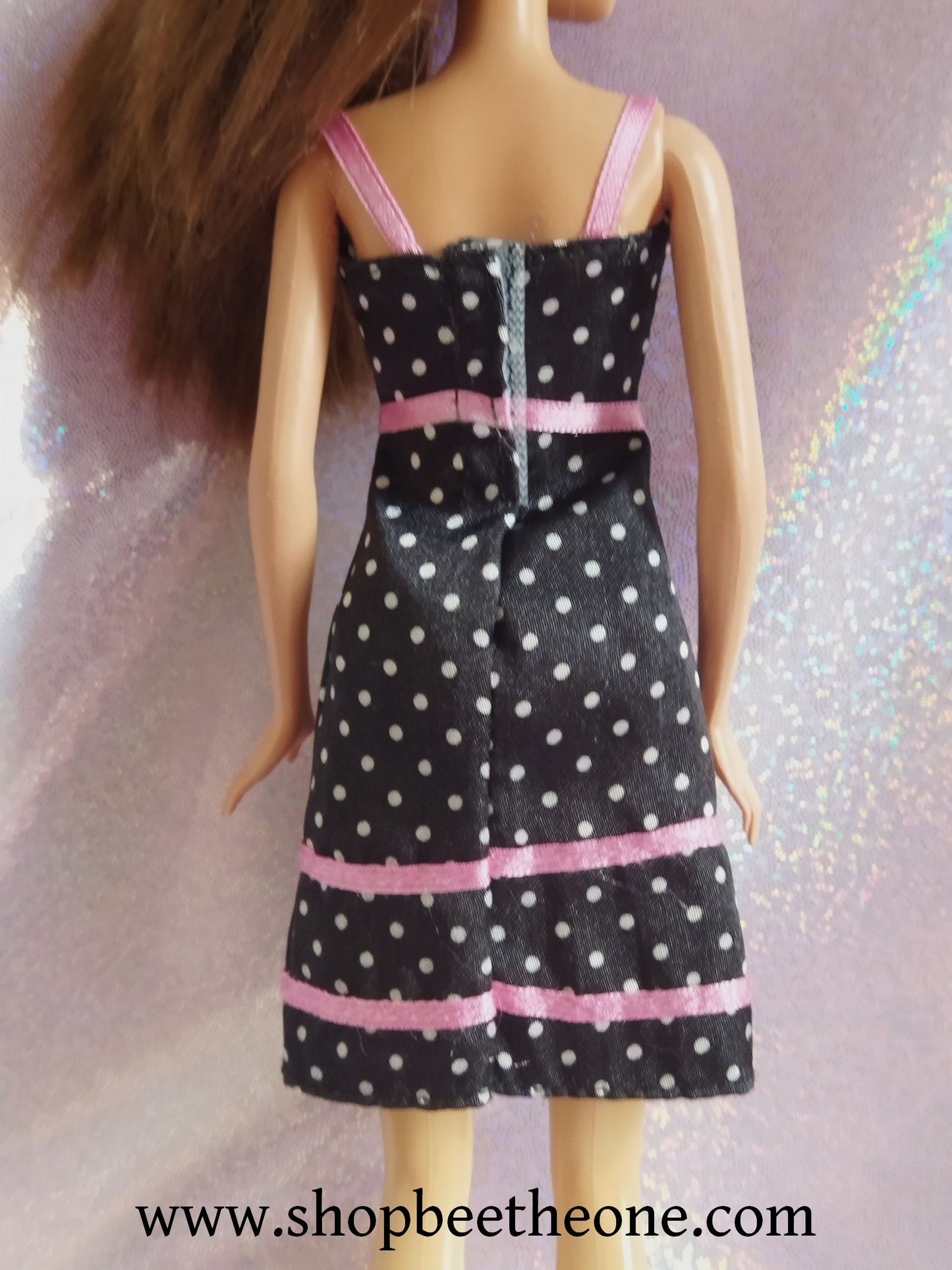 Barbie Fashion "Robe noire à pois" / Vie de rêve "Barbie en montgolfière" - Mattel 2005/2006 - Vêtement