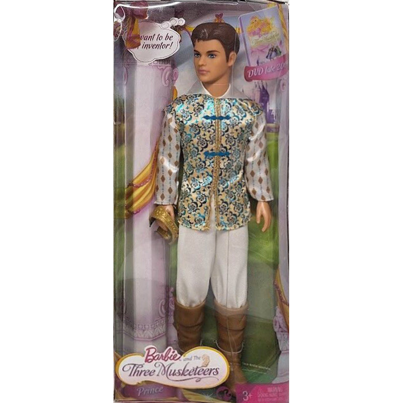 Barbie et les Trois Mousquetaires (Barbie and the 3 Musketeers) - Prince Louis - Mattel 2009 - Poupée