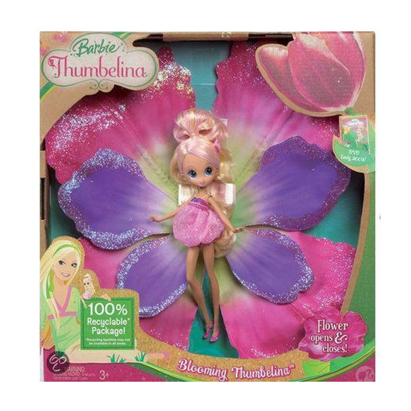 Barbie Lilipucia (Barbie Thumbelina) - Blooming Thumbelina - Mattel 2009 - Poupée - Vêtement - Accessoire