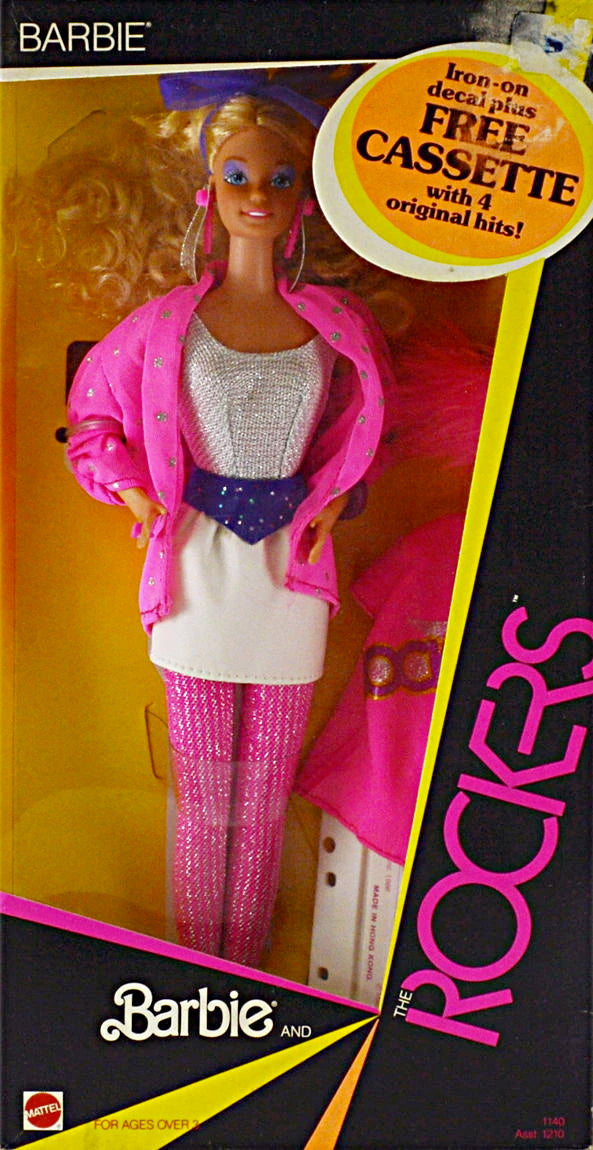 Barbie and the Rockers (Barbie Rock Stars) - Barbie - version Europe exclusive - Mattel 1985 - Vêtements
