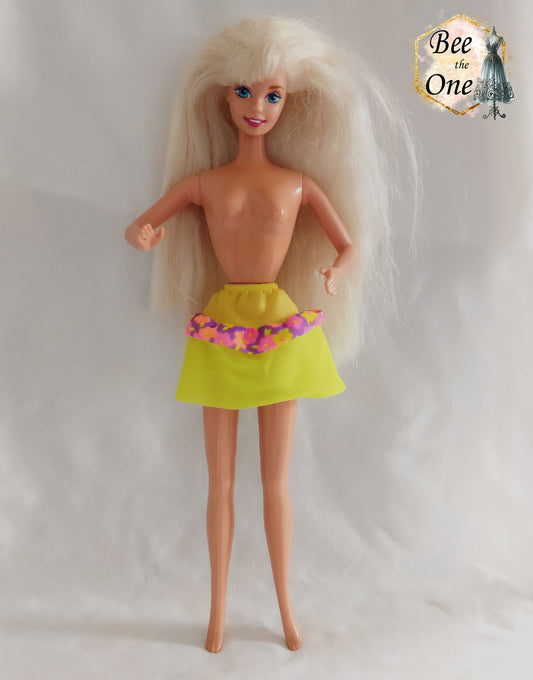 Barbie Plage Scintillante (Glitter Beach) #7781 - Mattel 1992 - Jupe