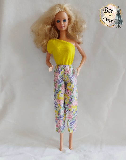 Barbie Pretty Choices Fashions (Habillage Collection Printemps) #4122 - Mattel 1987 - Vêtement