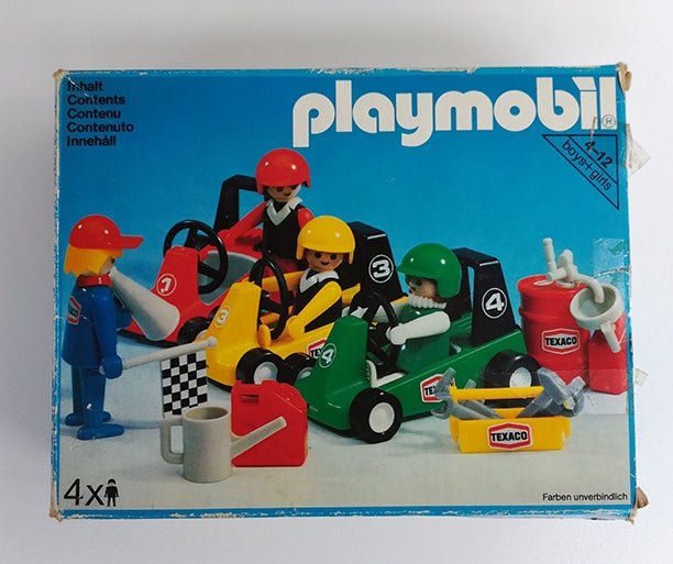 Voitures Go Kart Texaco - Playmobil 1979