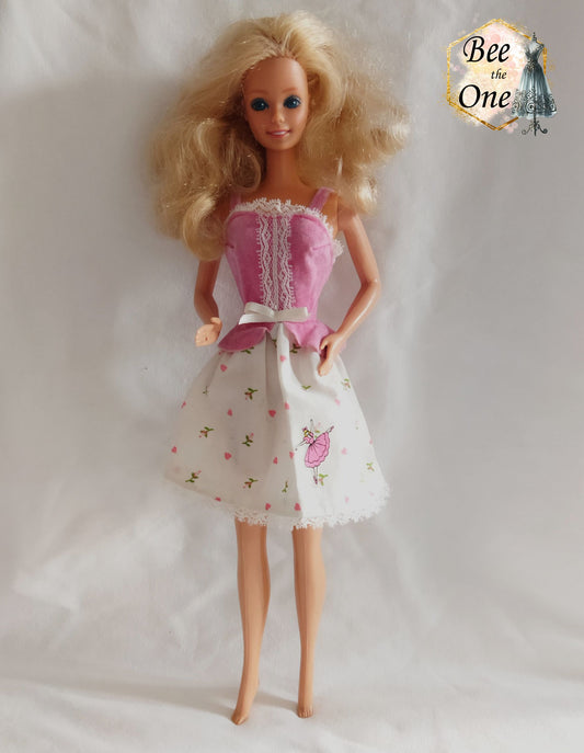 My First Barbie Easy-on Fashions #4582 - Mattel 1987 - Vêtement