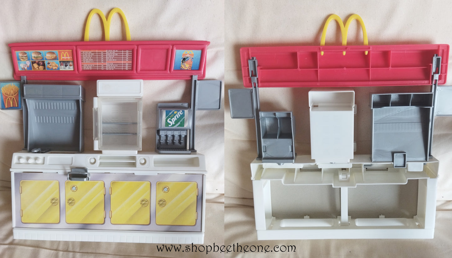 Barbie McDonald's Fun Time! Restaurant playset (version us exclusive) - Mattel 2001 - Mobilier - Accessoires