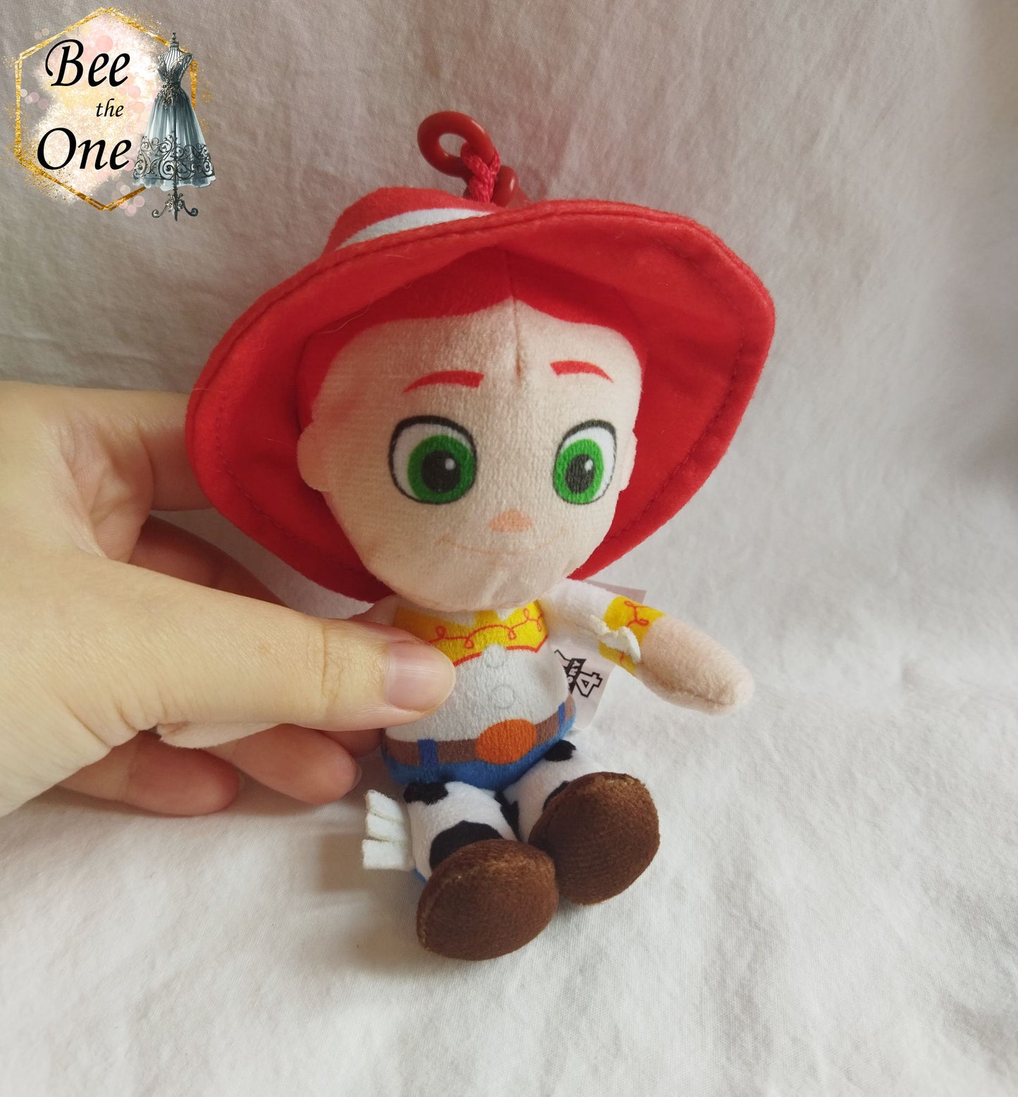 Peluche à mousqueton Jessie de Toy Story 4 - Whitehouse Leisure/Disney 2019/2020 - exclusivité Europe/Moyen-Orient