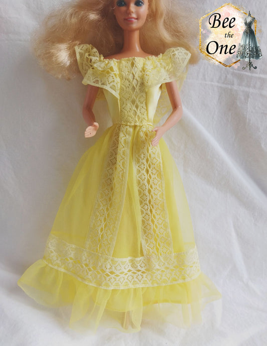 Barbie et Ken Wedding Party Fashions - Bridemaid's dreams - Mattel 1979 - Robe