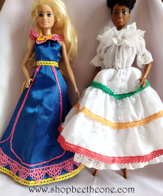 Barbie Les Robes de mes Voyages - Bulgarie et Mexique - RBA 2015 - Vêtements