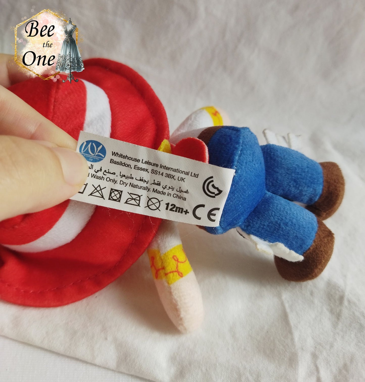 Peluche à mousqueton Jessie de Toy Story 4 - Whitehouse Leisure/Disney 2019/2020 - exclusivité Europe/Moyen-Orient