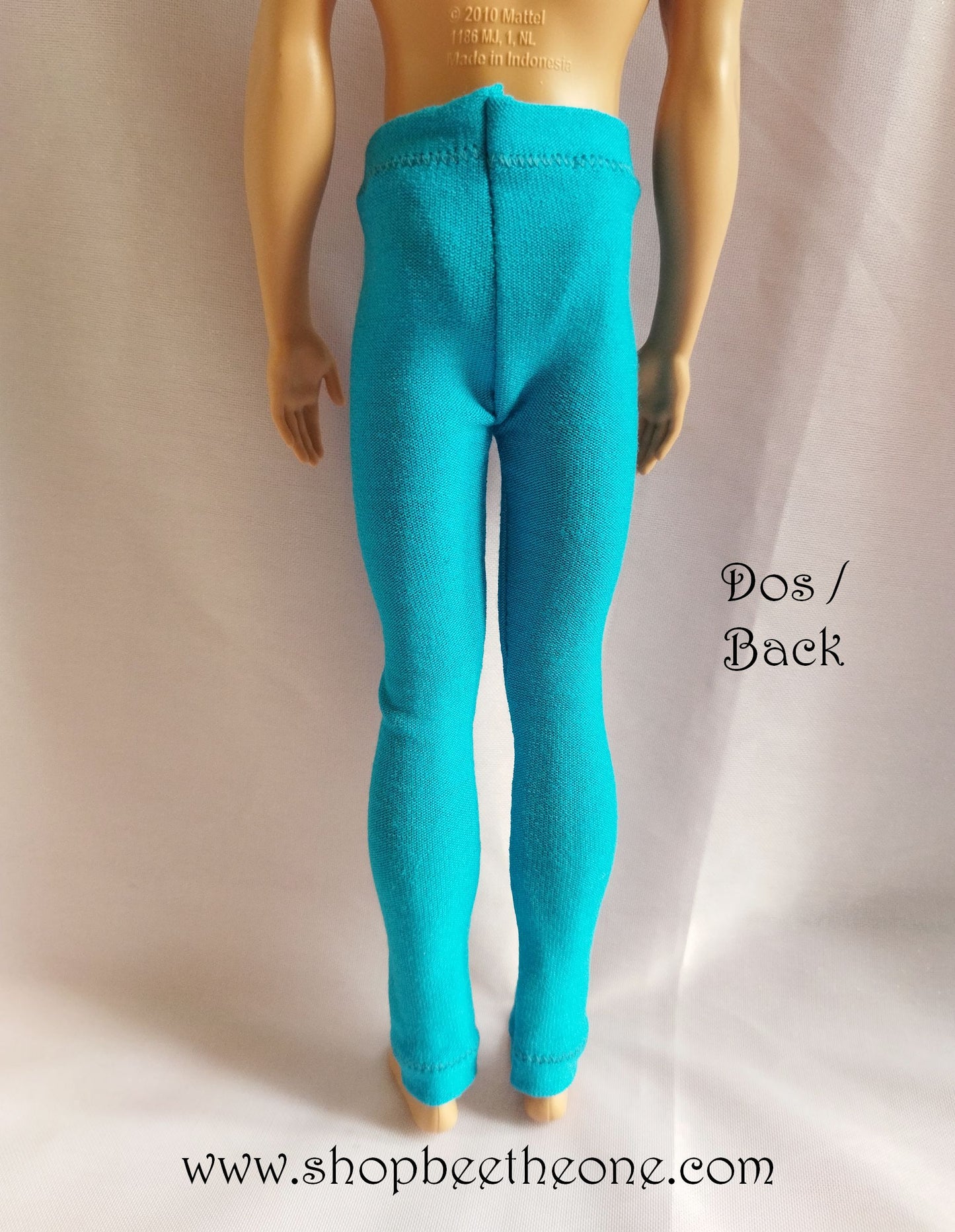 Pantalon collant leggings long pour poupées Ken - 2 couleurs - Collection Basics - par Bee the One