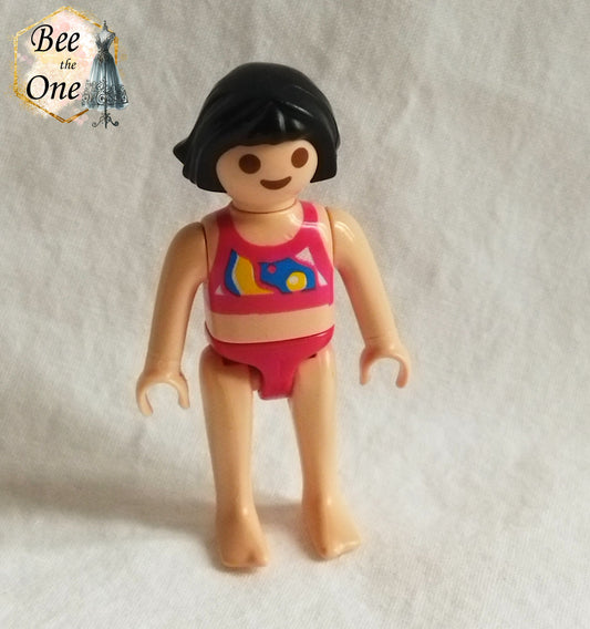 Family Fun Piscine avec toboggan 4858 - Playmobil 2010 - Figurine Klicky Fille 30 11 2160