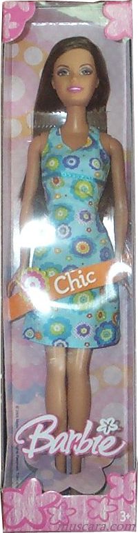 Barbie Chic brunette J1969 - Mattel 2005 - Poupée