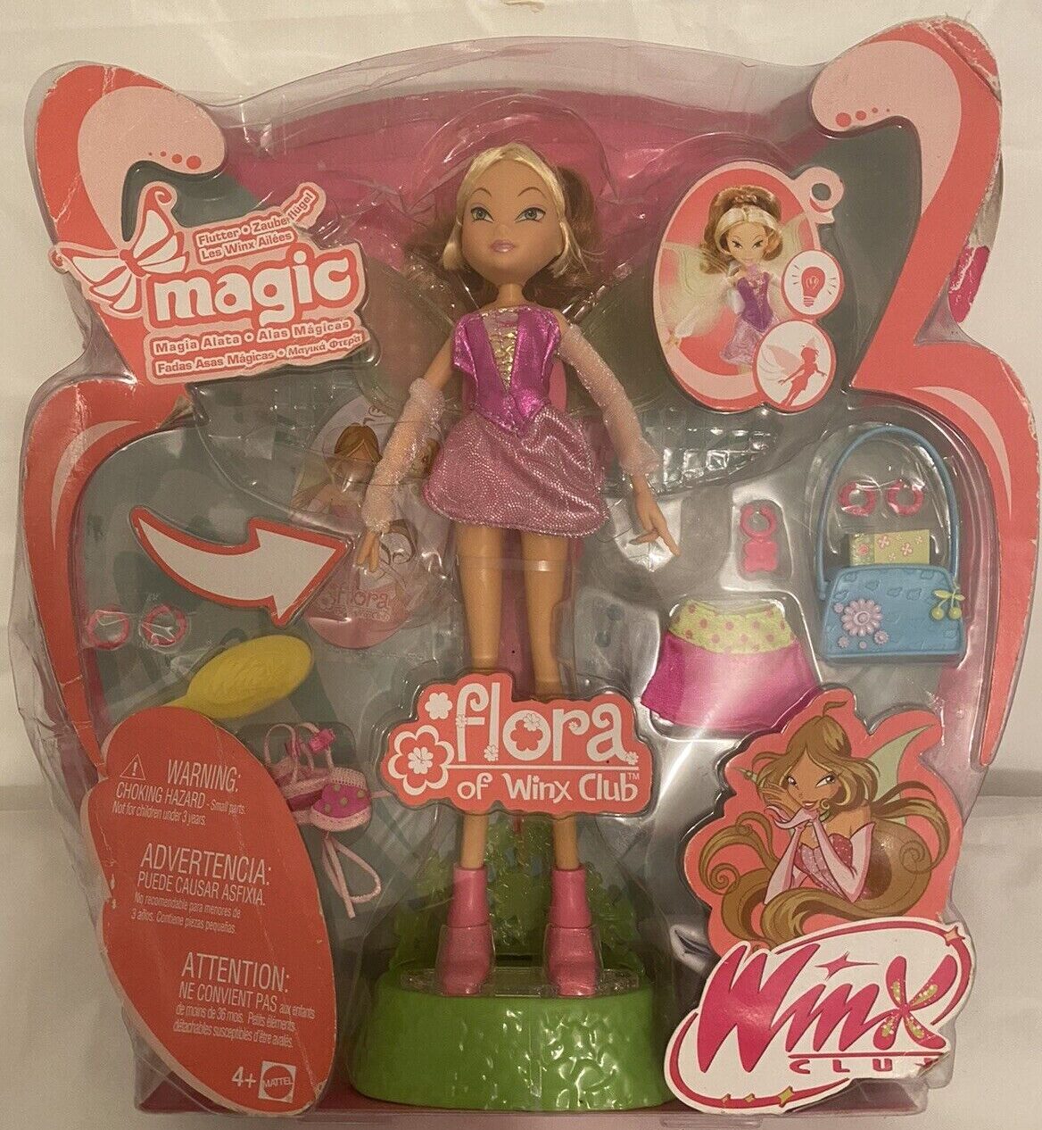 Flora Flutter Magic - Mattel 2006 - Vêtement