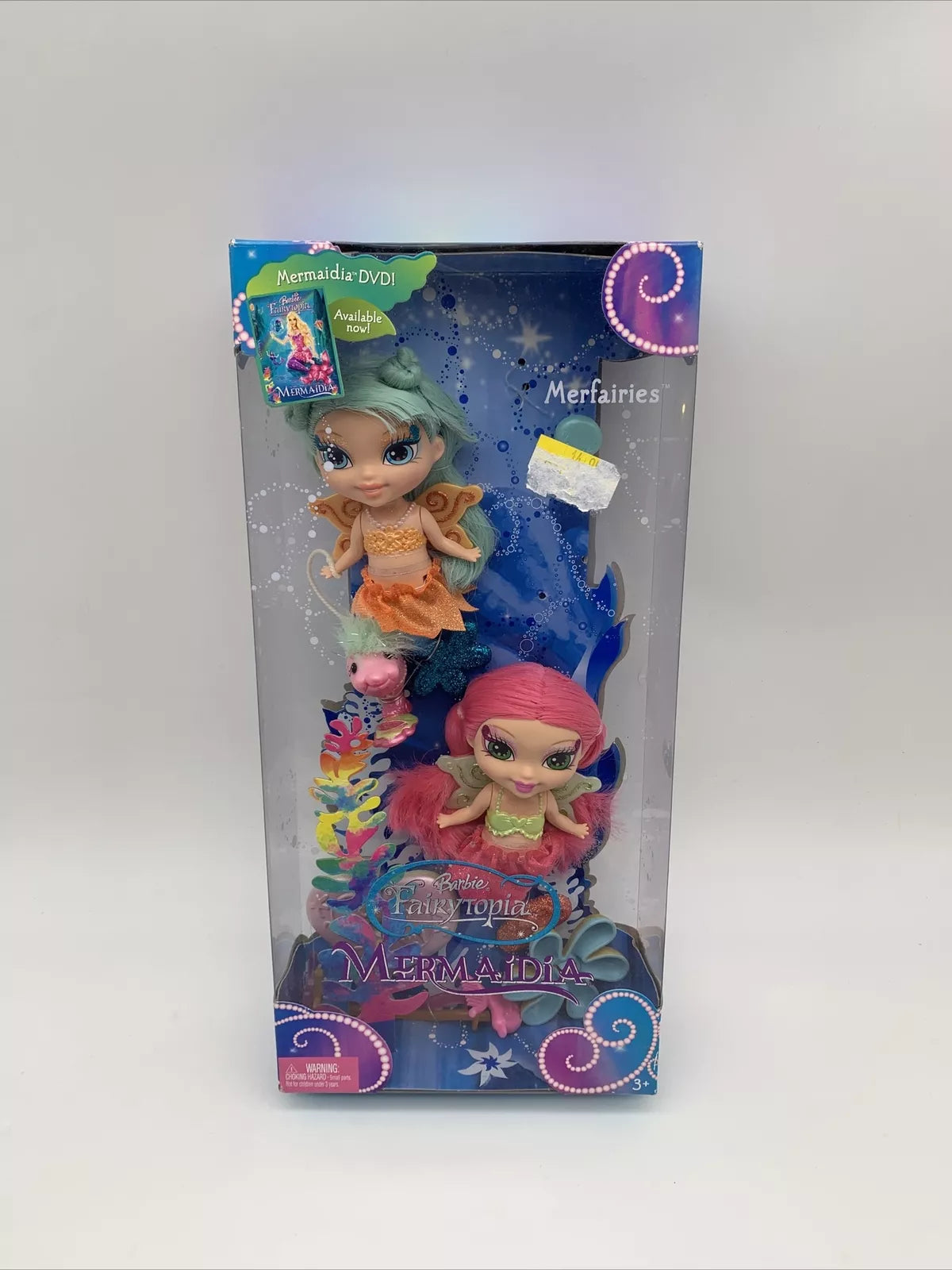 Barbie Mermaidia Merfairies - Sirène fée rose - Mattel 2006 - Poupée