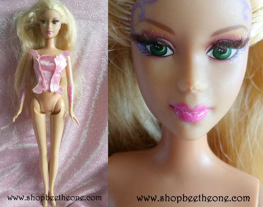 Barbie Fairytopia - Elina - poupée lumineuse avec de vrais cils - Mattel 2005 - Poupée - Vêtement